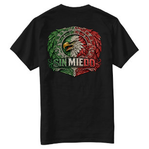 T-shirt Sans Peur Fierté Mexicaine