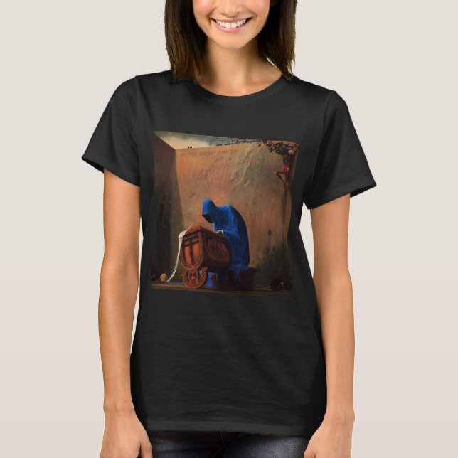 T-shirt Sans titre (Le comptable) par Zdzislaw Beksinski (Devant)