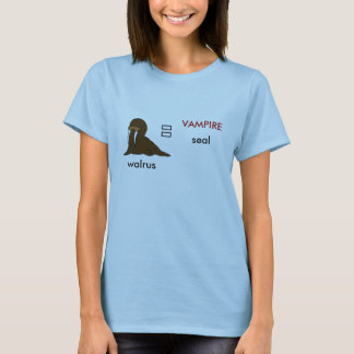 T-shirt Sans titre, morse, VAMPIRE, phoque