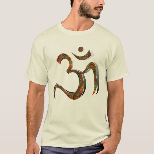 T-shirt Sanskrit Yoga OM Méditation Namaste (Devant)