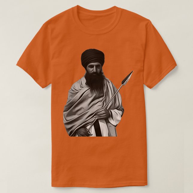 T-shirt Sant Jarnail Singh Bhindranwale (2) (Design devant)