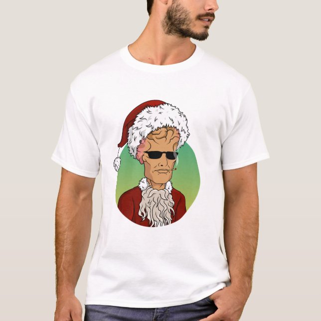 T-shirt Santa Christmas  (Devant)