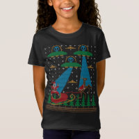 Santa Claus Alien Invasion Espace OVNI laide Chris