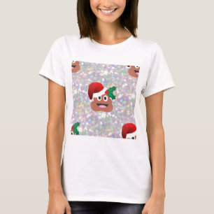 T-shirt santa claus emoji