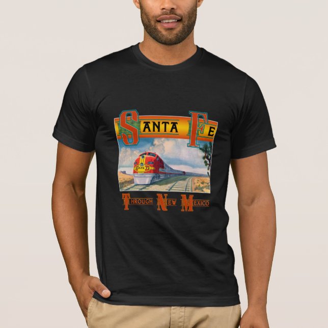 T-shirt Santa Fe par le Nouveau Mexique (Devant)