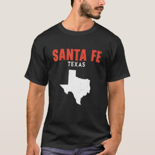 T-shirt Santa Fe Texas États-Unis État Amérique Voyage Tex