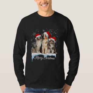 T-shirt Santa Hat Merry Christmas