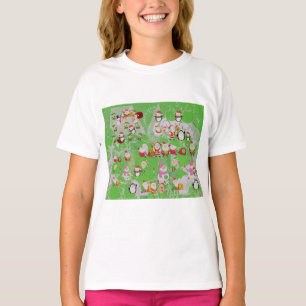 T-shirt Santa Magical Green New Year