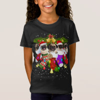 Santa Pugs dans Christmas Socks Funny Xmas Dog Lov