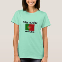 Santarém* Portugal Chemise Drapeau Camisa Santarém