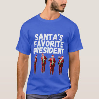 T-shirt Santas favori président 2024 rétro