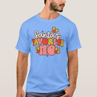 T-shirt Santas Favorite Ho 3