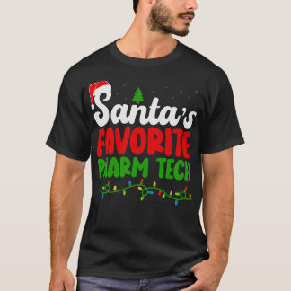 T-shirt Santas Favorite Pharm Tech