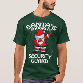 T-shirt Santas Garde de sécurité préférée Noël 1