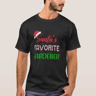 T-shirt Santas Jardin favori Cadeau Drôle Chritsmas Paja