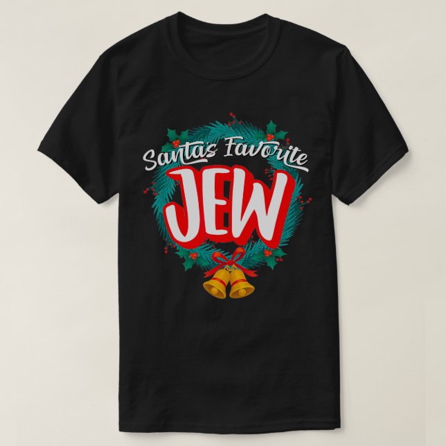T-shirt Santau2019s Jew préféré  (Design devant)