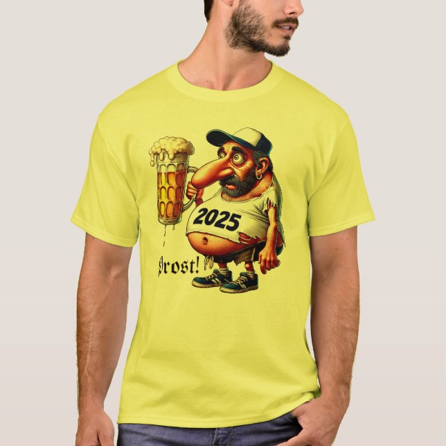 T-shirt Santé ! A la fête populaire de 2025 (Devant)