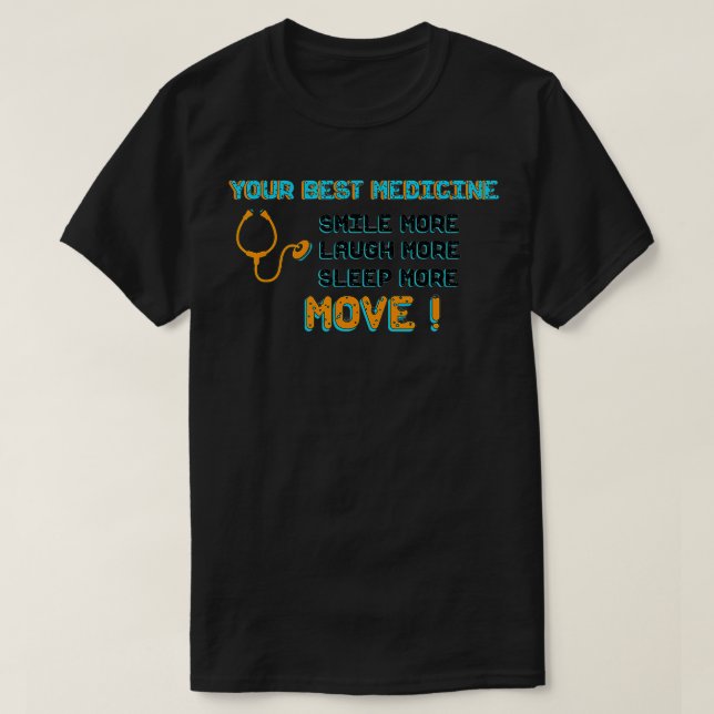 T-shirt Santé et sports (Design devant)