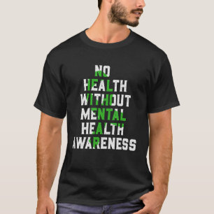 T-shirt Santé Mentale Des Hommes Lutter Contre La Stigmati