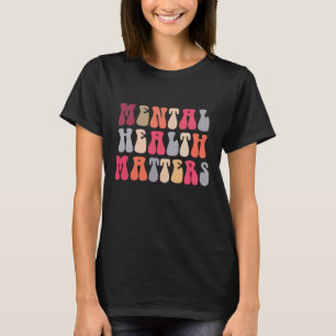 T-shirt Santé Mentale Femme Thérapeute Autisme