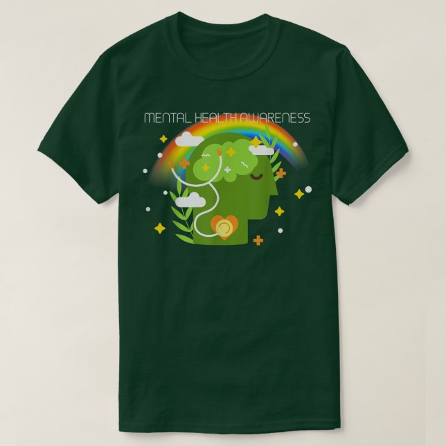T-shirt Santé Mentale Lgbtq4518 2022 (Design devant)