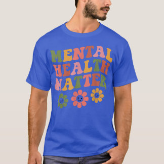T-shirt Santé mentale rétrograde Matière Santé mentale flo