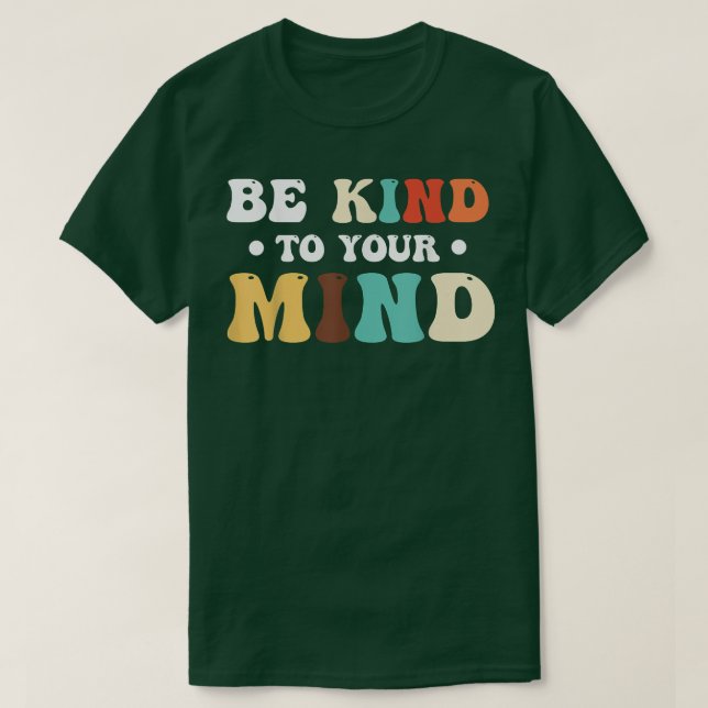 T-shirt Santé Mentale Sensibilisation Mentale Soyez Signe  (Design devant)
