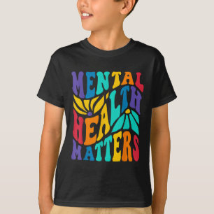 T-shirt Santé mentale super S Maladie cérébrale humaine Se