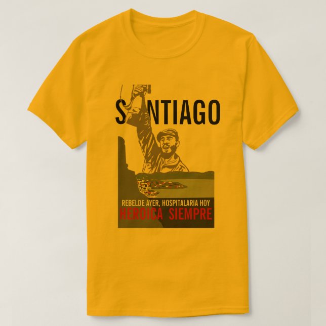 T-SHIRT SANTIAGO CUBA (Design devant)