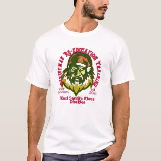 T-shirt Santifa Claus Woke Père Noël Klaus Christmas Anti 