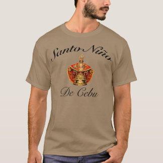 T-shirt Santo nino de Cebu viva pit senor Long