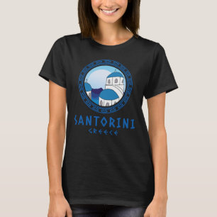 T-shirt Santorin, Grèce Femmes
