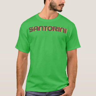 T-shirt Santorin Retro