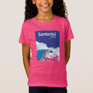 T-Shirt Santorini Grèce