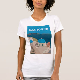 T-shirt Santorini Greek Islands