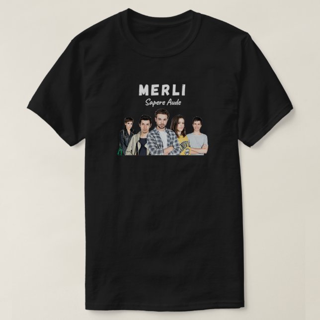 T-shirt Sapere aude merli Kant (Design devant)