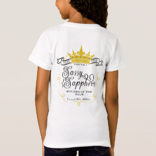 T-Shirt SAPHIRS IMPERTINENTS : Logo du fonctionnaire 17-18