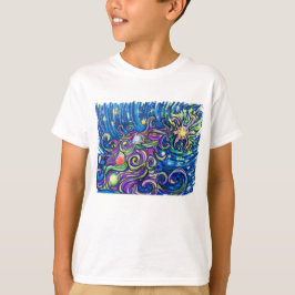 T-shirt Sapin de Noël Cosmique