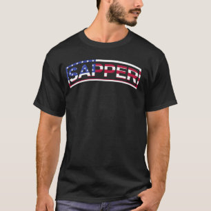 T-shirt Sapper Ingénieur Militaire Infanterie Soldat Vete