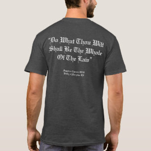T-shirt Sapphire Current Lamen and Law Shirt