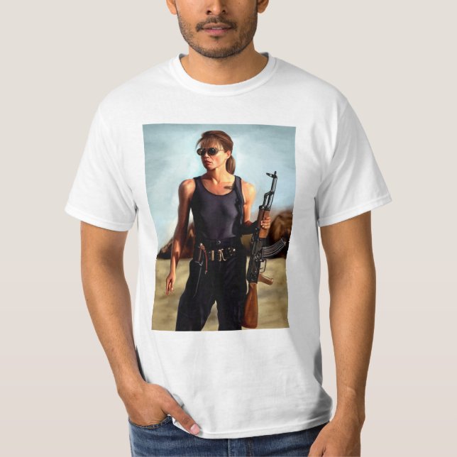 T-shirt Sarah connor (Devant)