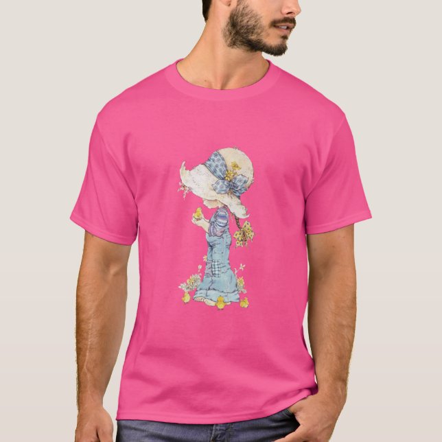 T-shirt Sarah Kay with chick girl (Devant)