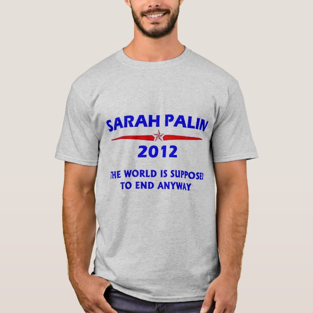 T-shirt Sarah Palin 2012 (Devant)