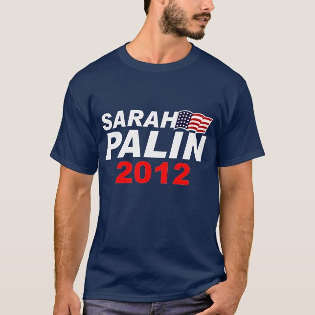 T-shirt Sarah Palin 2012 (Devant)