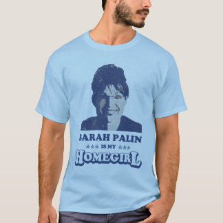 T-SHIRT SARAH PALIN EST MON HOMEGIRL