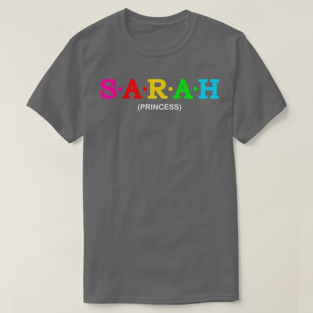 T-shirt Sarah Princess (Design devant)