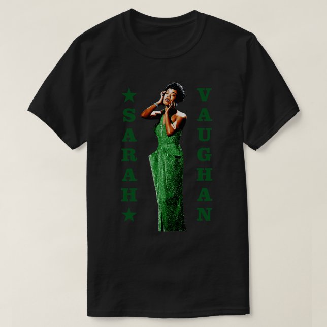 T-shirt Sarah Vaughan (Design devant)
