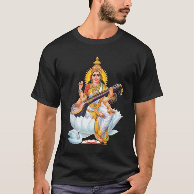 T-shirt SARASWATI DEVI friends (Devant)