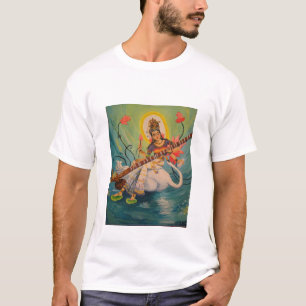 T-shirt Saraswati Hindu Goddess Tee