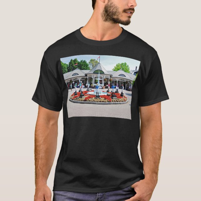 T-shirt Saratoga historique 150 la journée "portes (Devant)